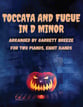 Toccata and Fugue in D Minor piano sheet music cover